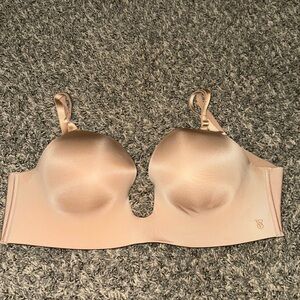 Victoria's Secret Nude Strapless U-Plunge Bra